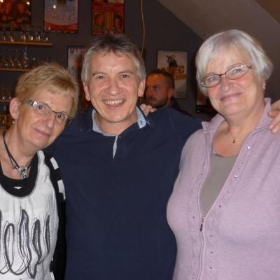 Avec Jeannine et Liliane - Décembre 2014