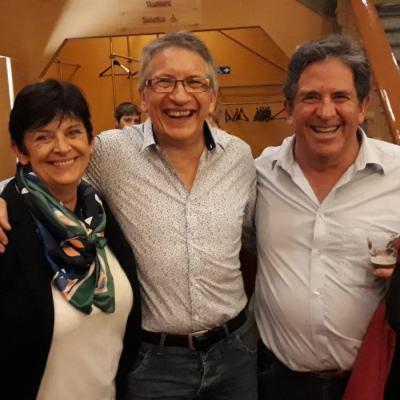 Avec Brigitte et Bernard - Le 26 avril 2019