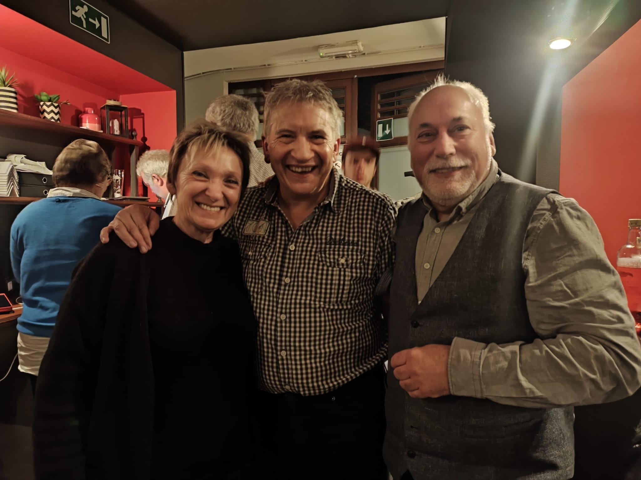 Avec Patricia et Gianfranco - Le 14 février 2024