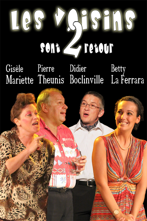 Affiche Les Voisins sont 2 retour