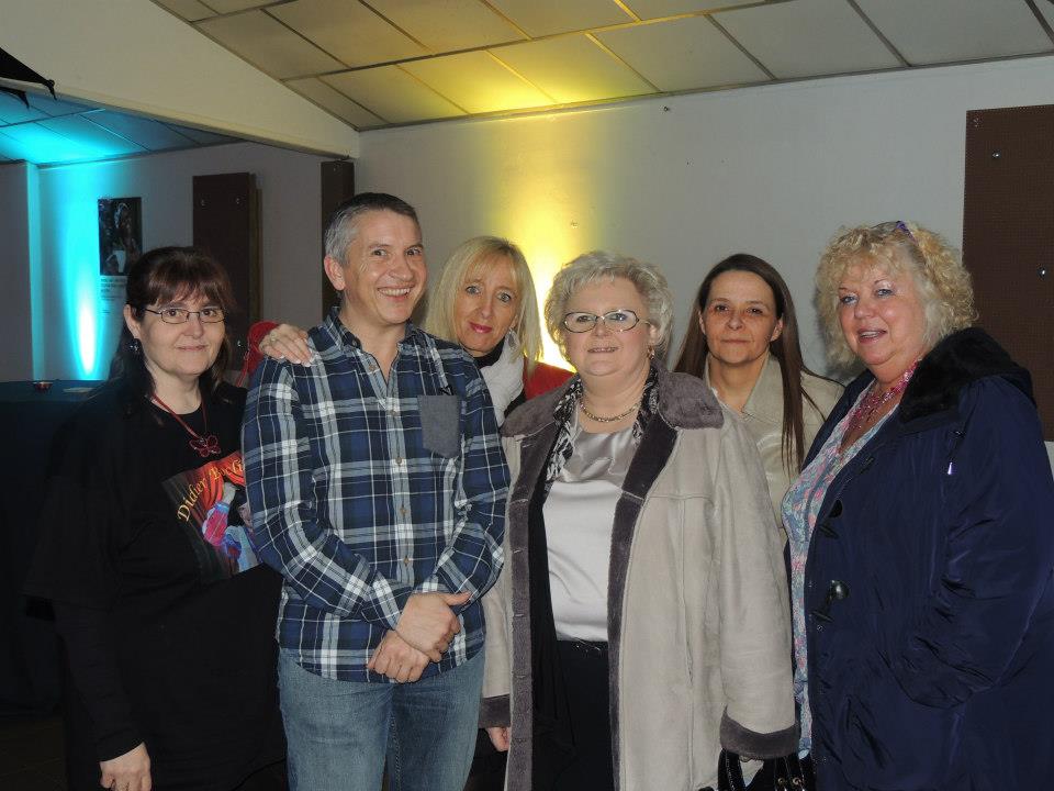 Avec Muriel, Pascale, Sylvia, Joan et Corinne - 16 février 2013