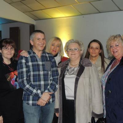 Avec Muriel, Pascale, Sylvia, Joan et Corinne - 16 février 2013