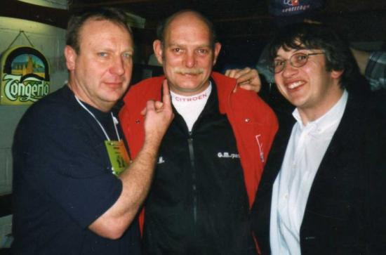 Avec Alain Soreil et Patrice - 2001