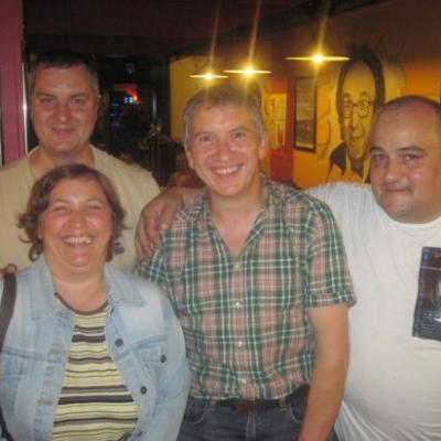 Avec Etienne, Anna et Guy, des fidèles - 2010