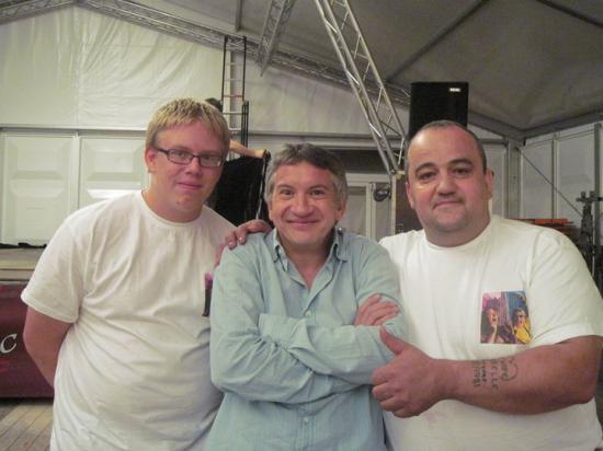 Avec Gaëtan et Guy - 2010