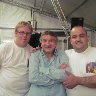 Avec Gaëtan et Guy - 2010