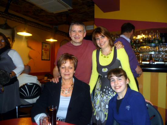 Avec Patricia, Jenny et Charline - Mars 2011