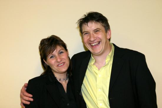 Avec Fabienne (chanteuse) - 2005