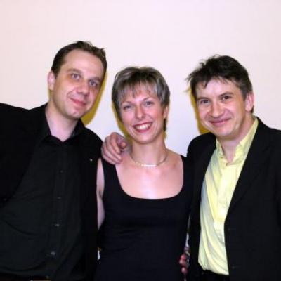 Avec Simon et Vanessa - 2005